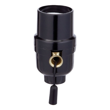 Jandorf Jandorf Phenolic Medium Base Pull Chain Socket 1 pk 60532